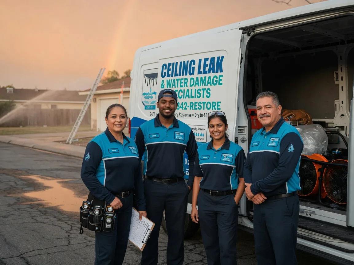 Ceiling Leak Cleanup company in Oil Trough, AR